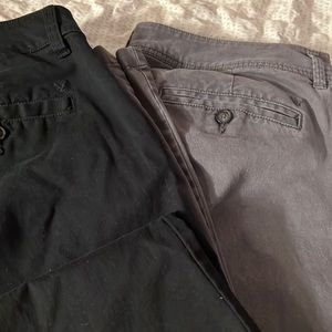 Used American Eagle women’s khaki pants, size 12 short